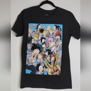 My Hero Academia Anime Character Graphic T-Shirt - Preowned